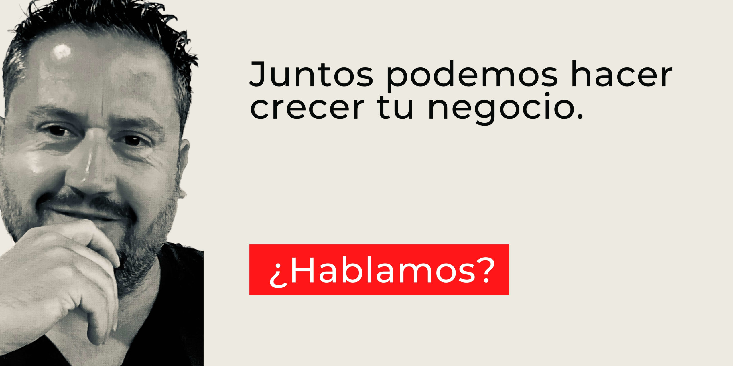 Contacto Carlos Perez Villanueva ofreciendo su colaboración con sus clientes.